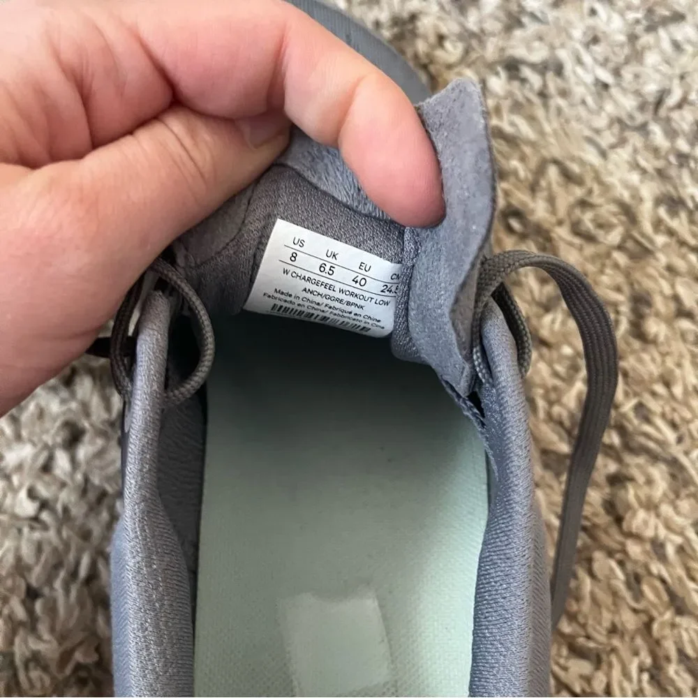 Lululemon grey chargefeel low size 8